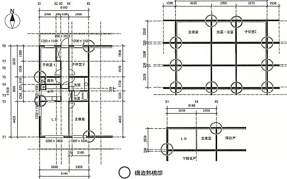 図面：構造熱橋部